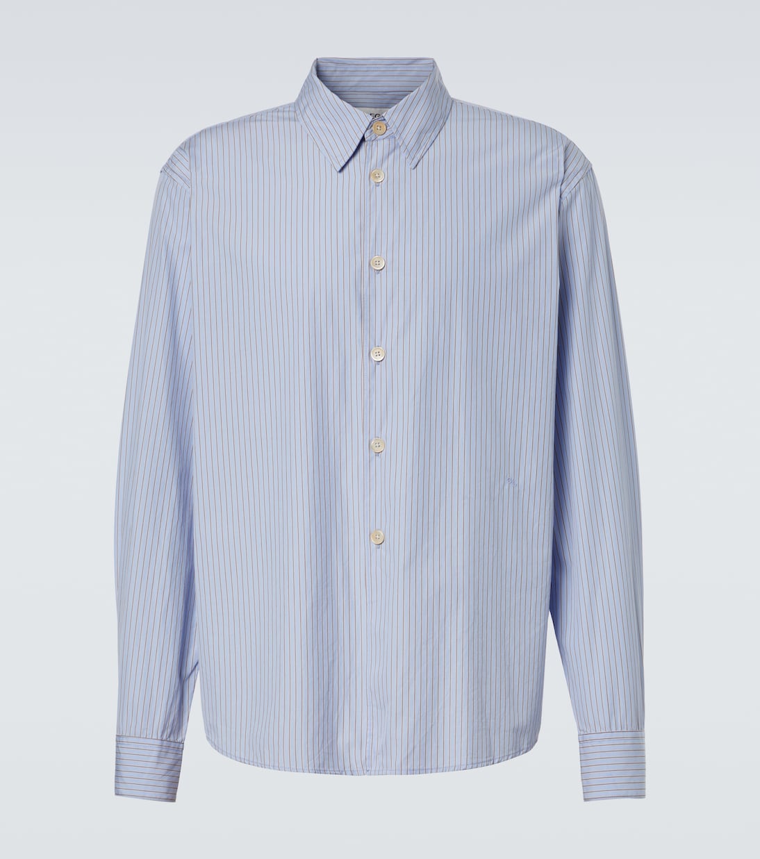 Beyond striped cotton poplin shirt | Our Legacy