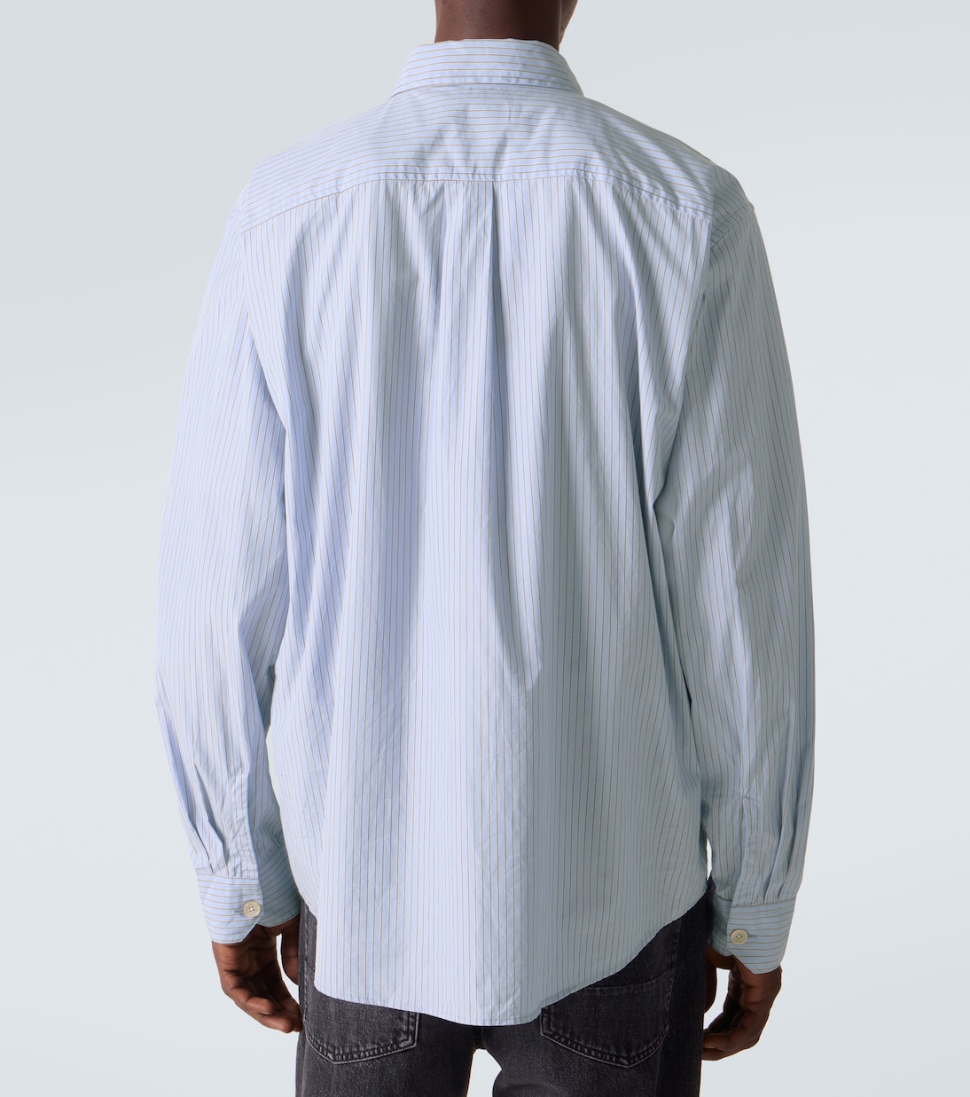 Beyond striped cotton poplin shirt | Our Legacy