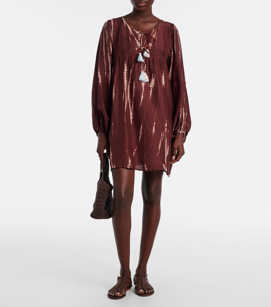 Minikleid Hailey aus Seide | Anna Kosturova