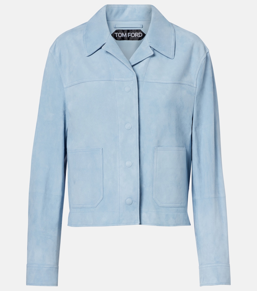 Cropped-Blouson aus Veloursleder | Tom Ford