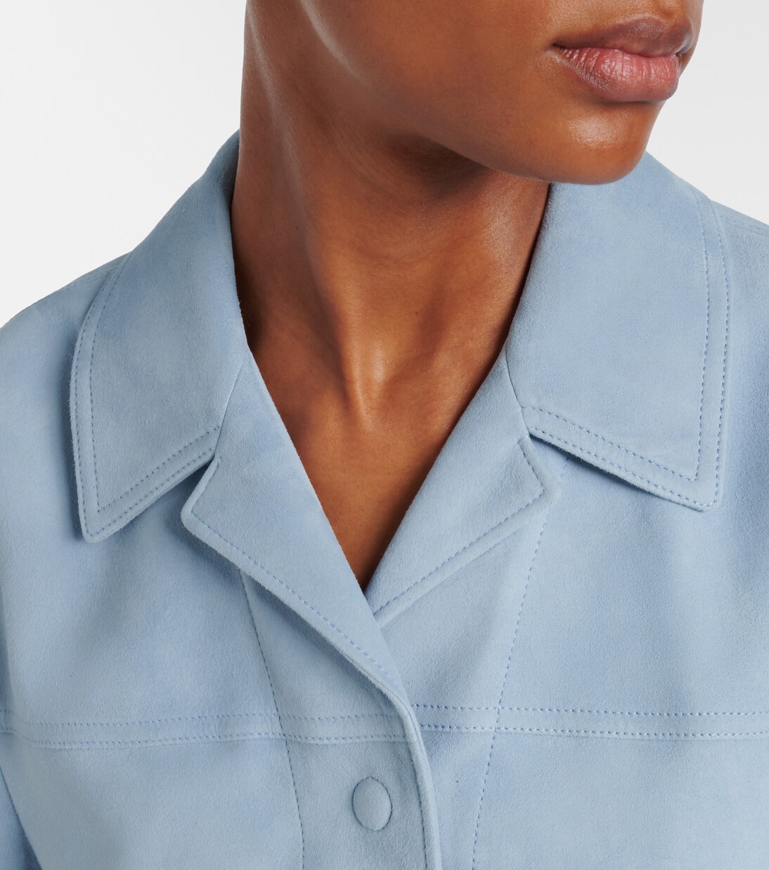 Cropped-Blouson aus Veloursleder | Tom Ford