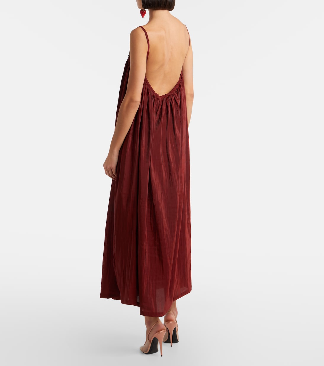 Midikleid aus Taft | Saint Laurent