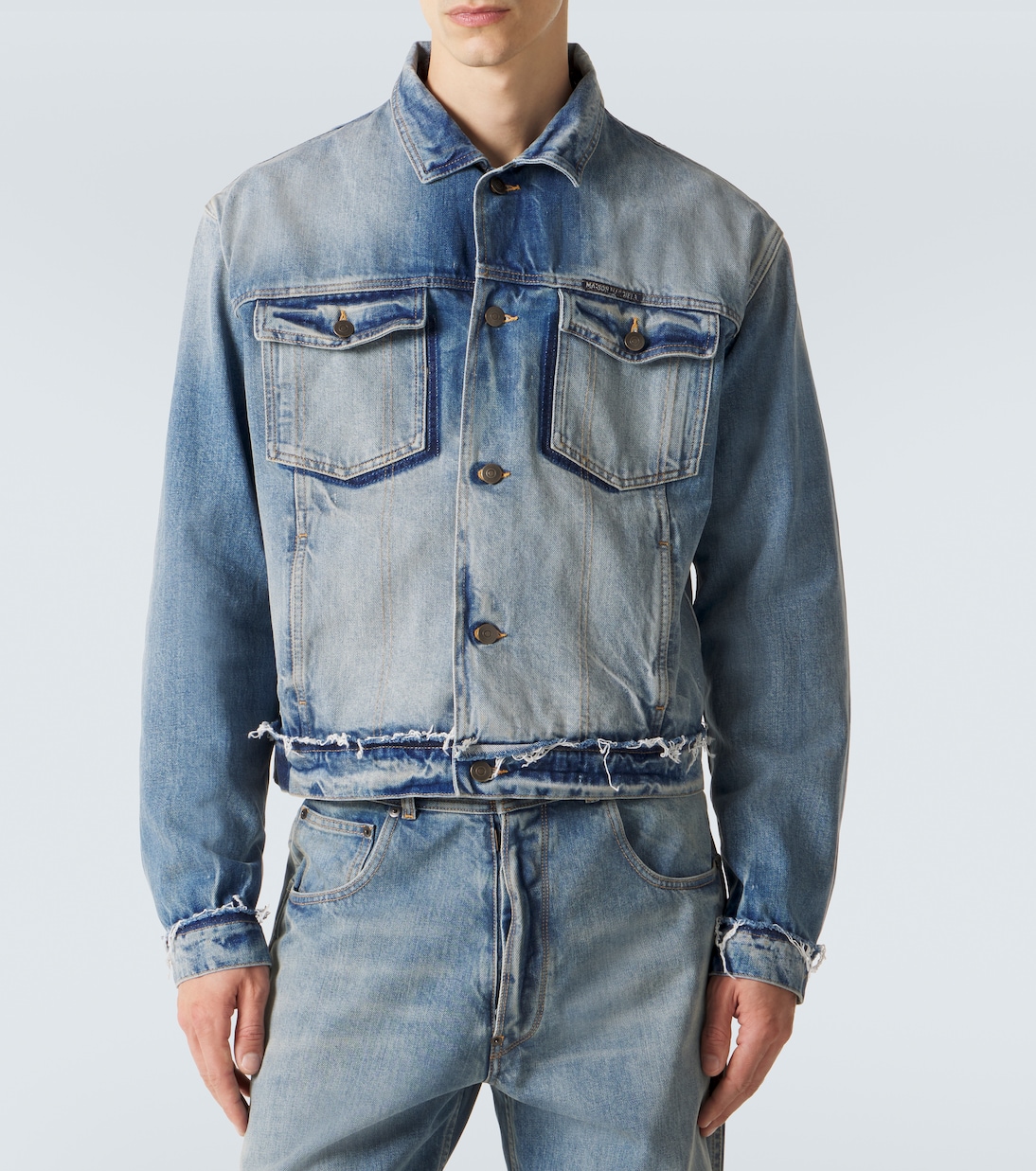 Giacca di jeans distressed | Maison Margiela