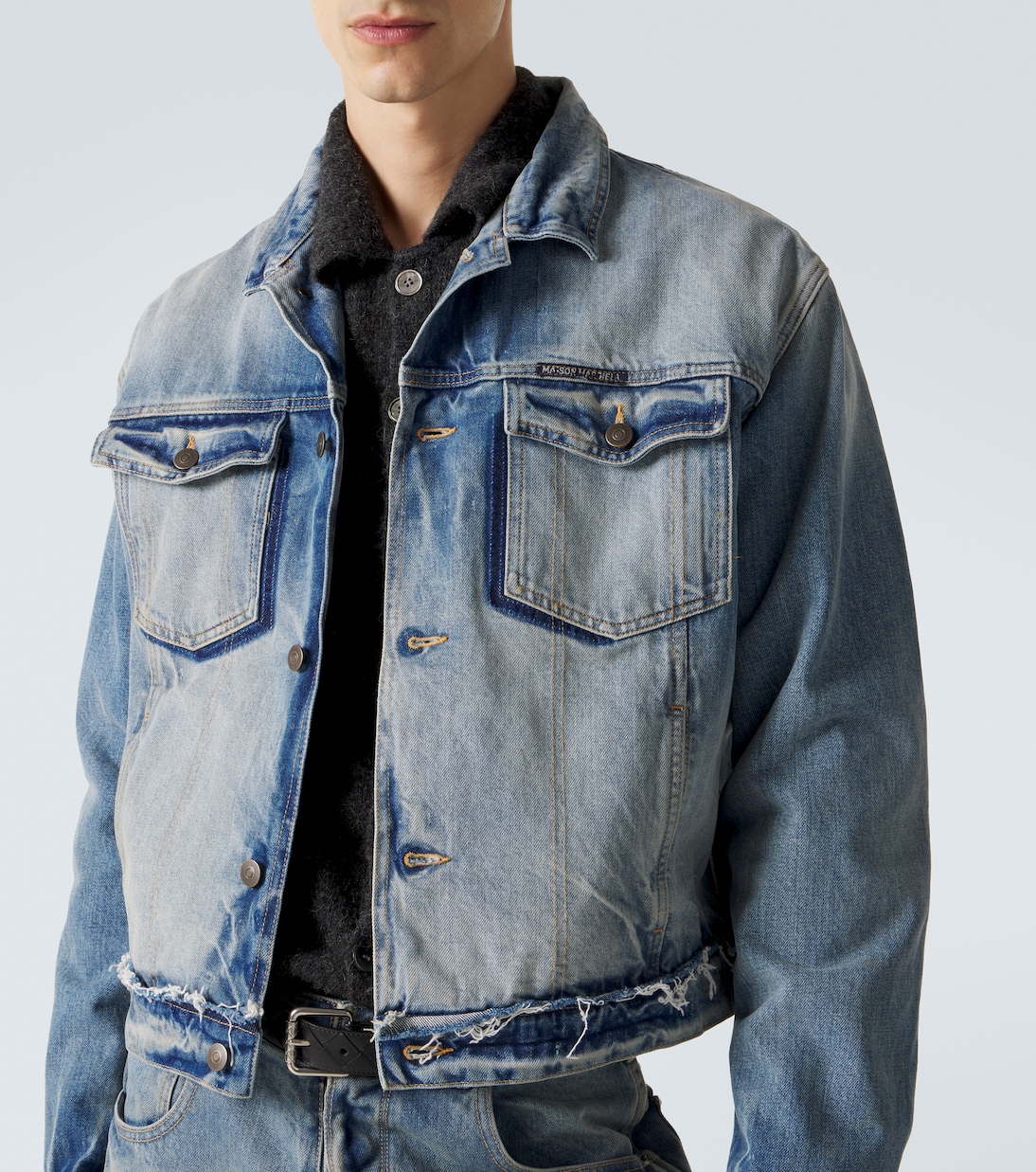 Giacca di jeans distressed | Maison Margiela
