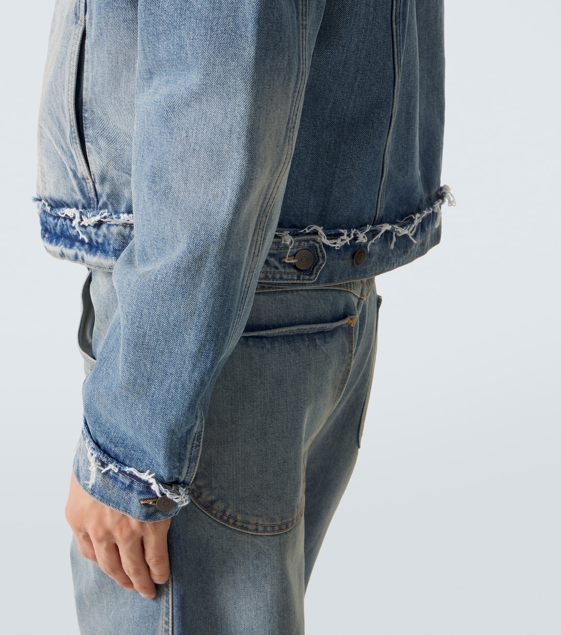 Giacca di jeans distressed | Maison Margiela