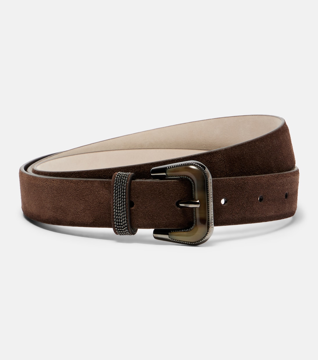 Ceinture Monili en daim | Brunello Cucinelli
