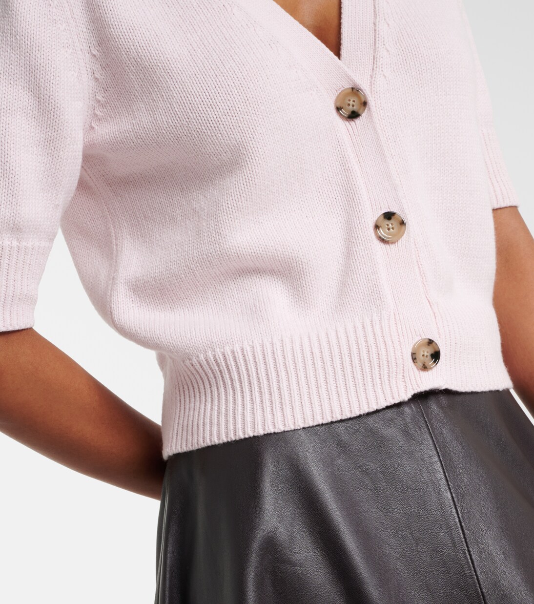 Cardigan en coton et cachemire | Jardin des Orangers