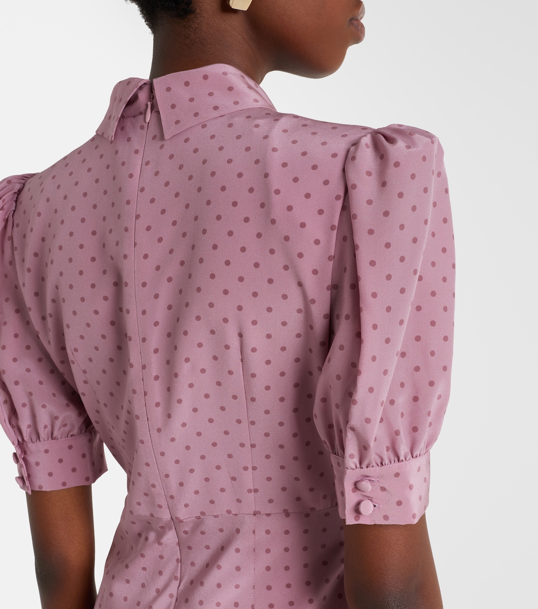 Maxikleid aus Seide  | Alessandra Rich