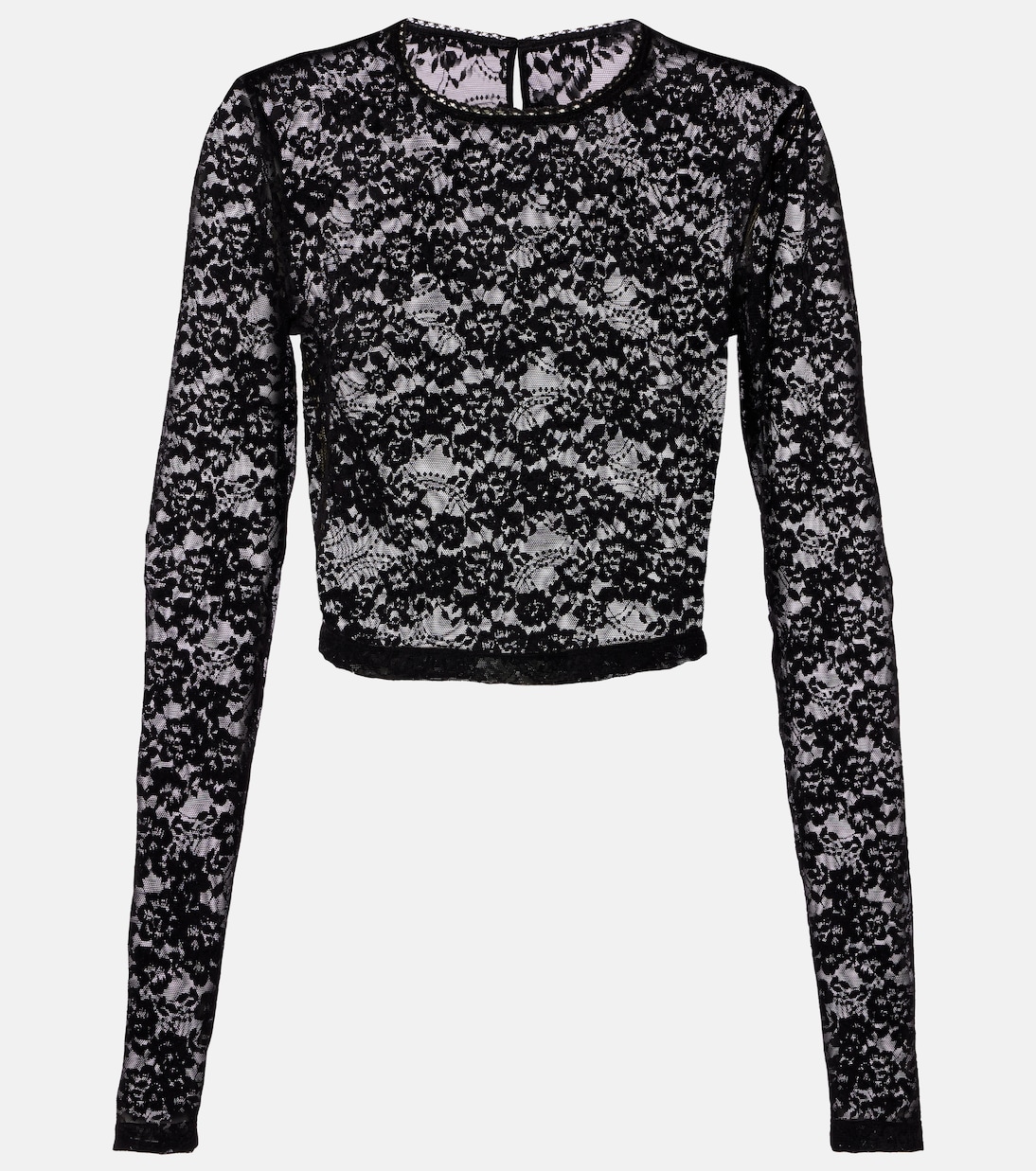 Rona cropped lace top | Bananhot