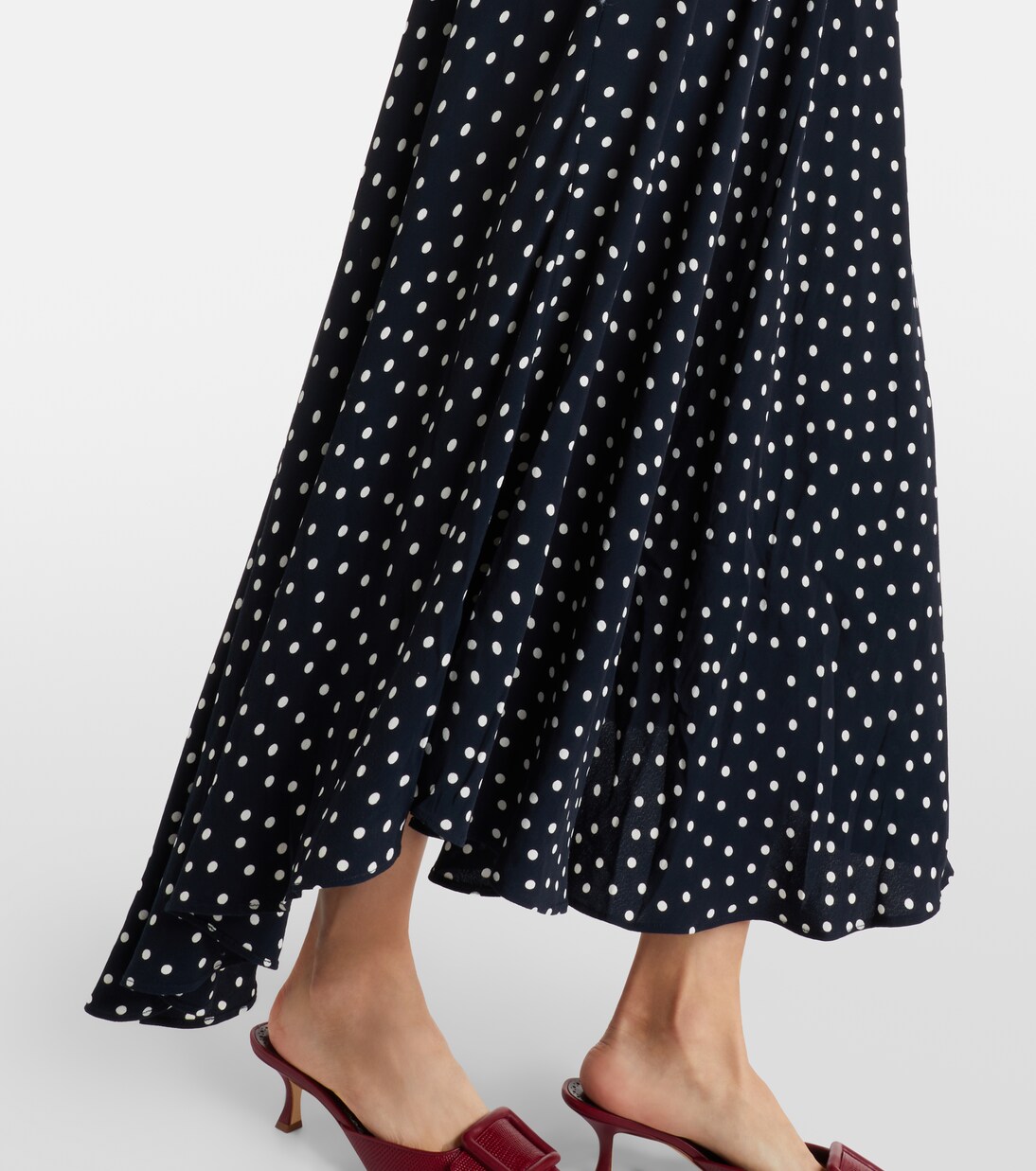 Midikleid Amina aus Crêpe | Rixo