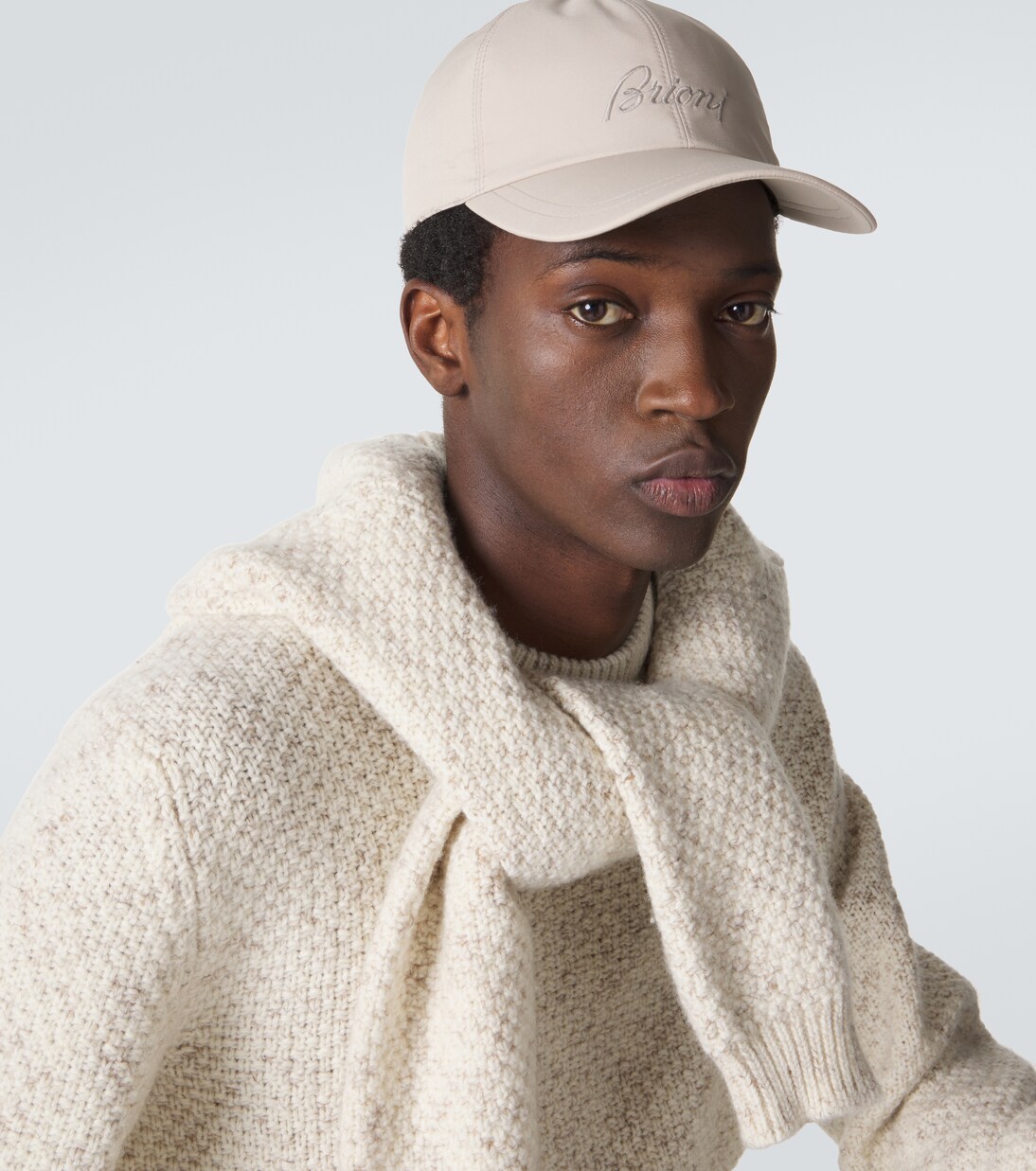 Embroidered baseball cap | Brioni