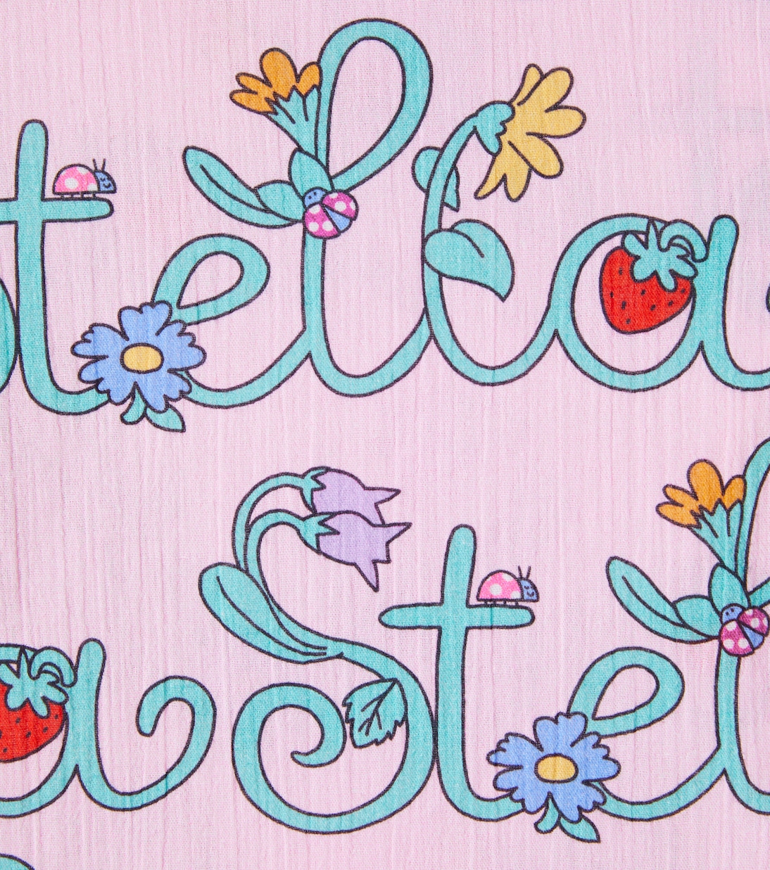 Top en coton à logo | Stella McCartney Kids