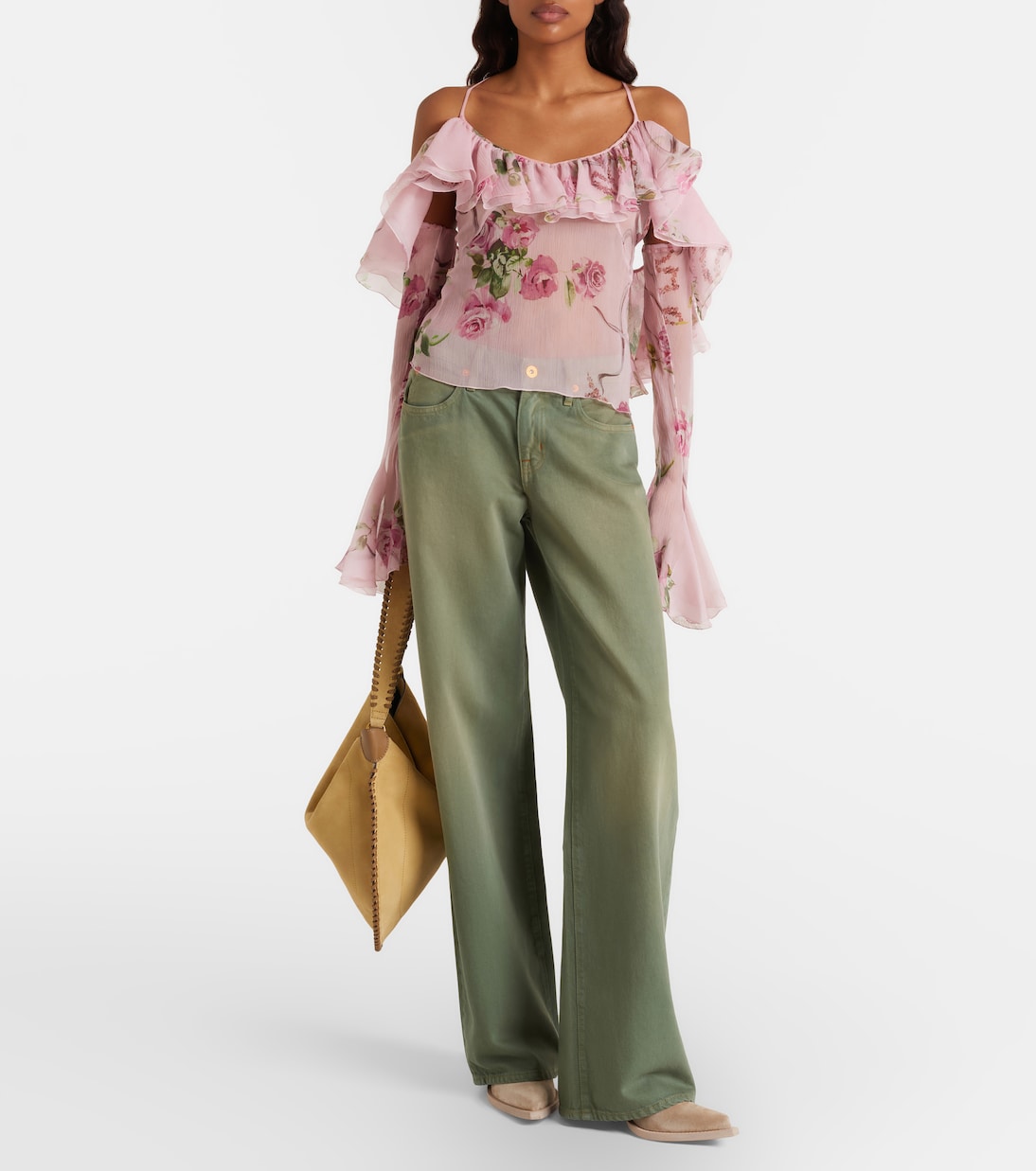 Ankle Boots Dallas 60 aus Veloursleder | Paris Texas