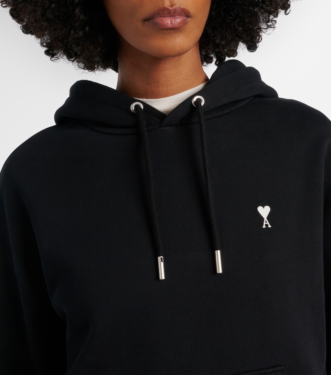 Ami de Cœur cotton jersey hoodie | Ami Paris