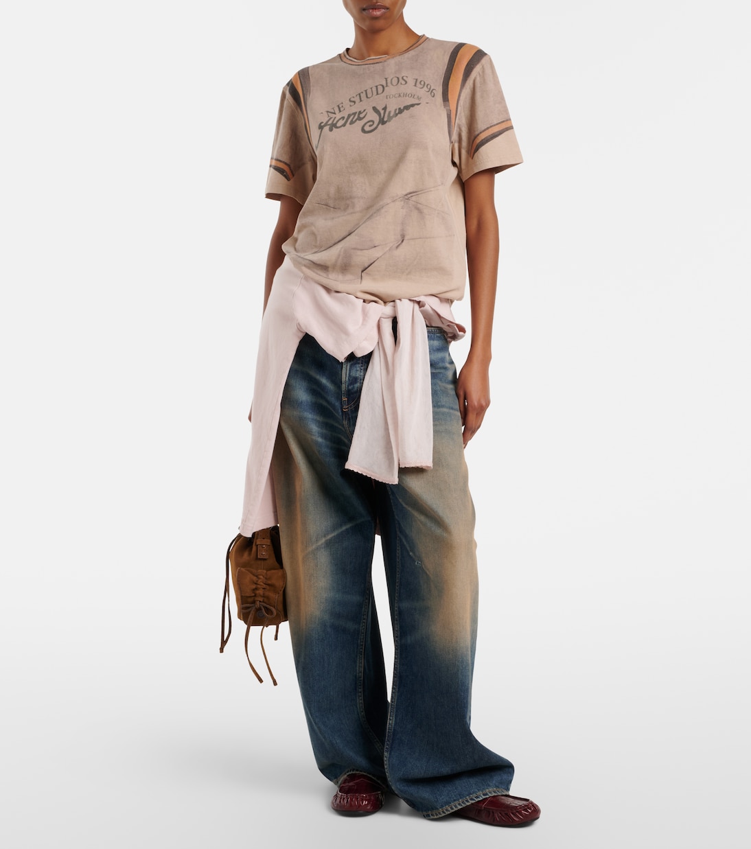 T-Shirt aus Baumwoll-Jersey | Acne Studios