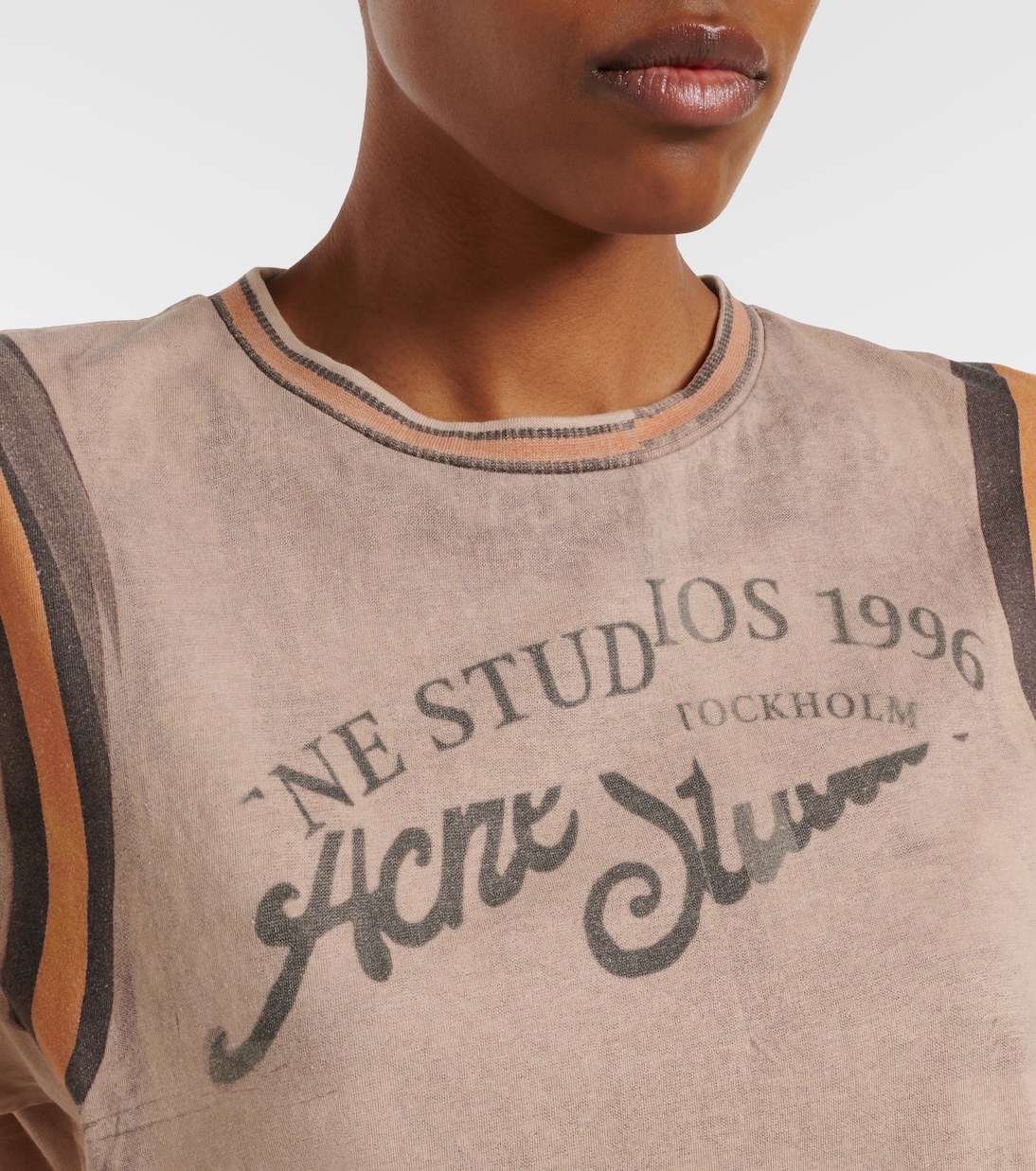T-Shirt aus Baumwoll-Jersey | Acne Studios