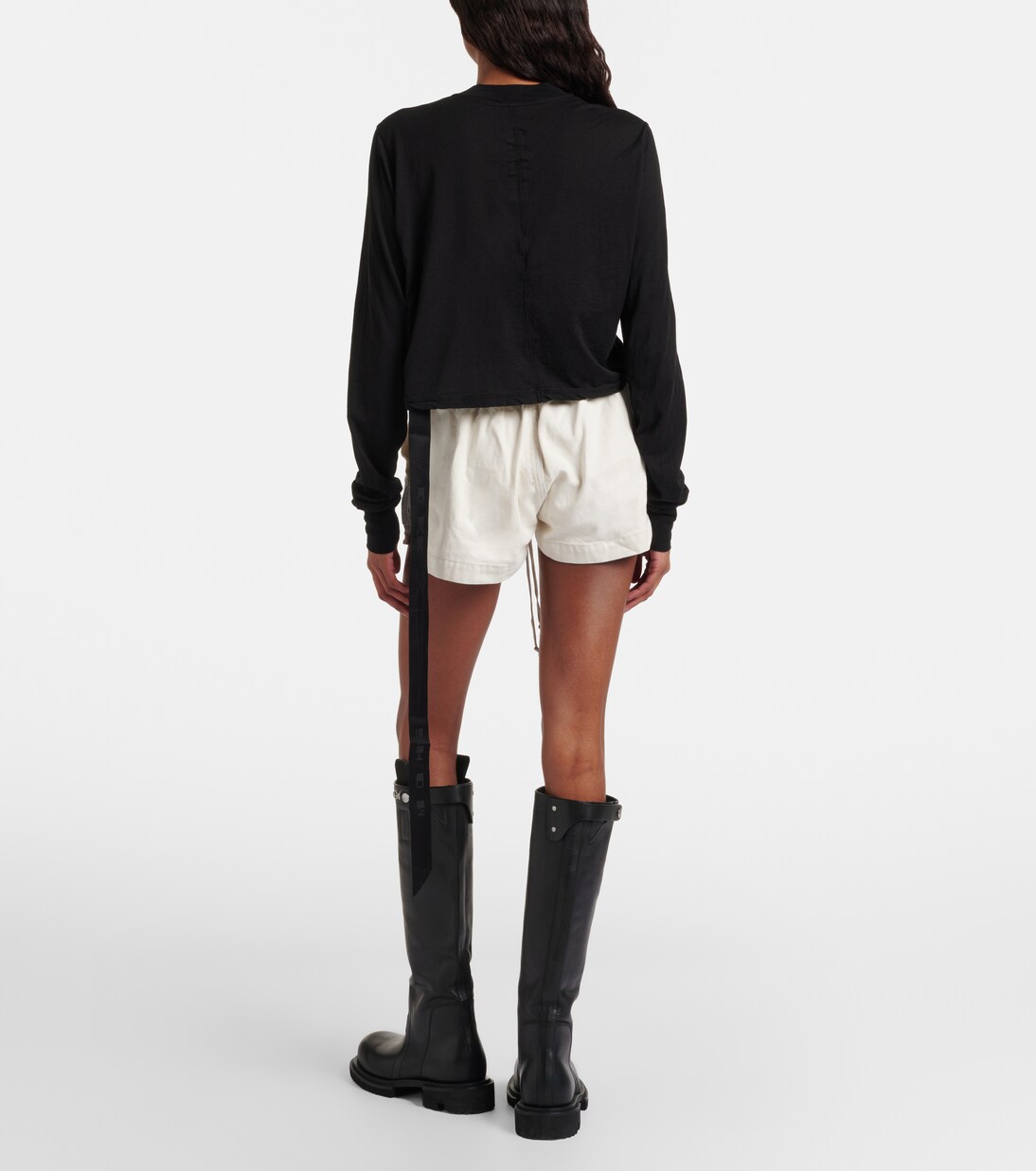 Cotton jersey shorts | Rick Owens