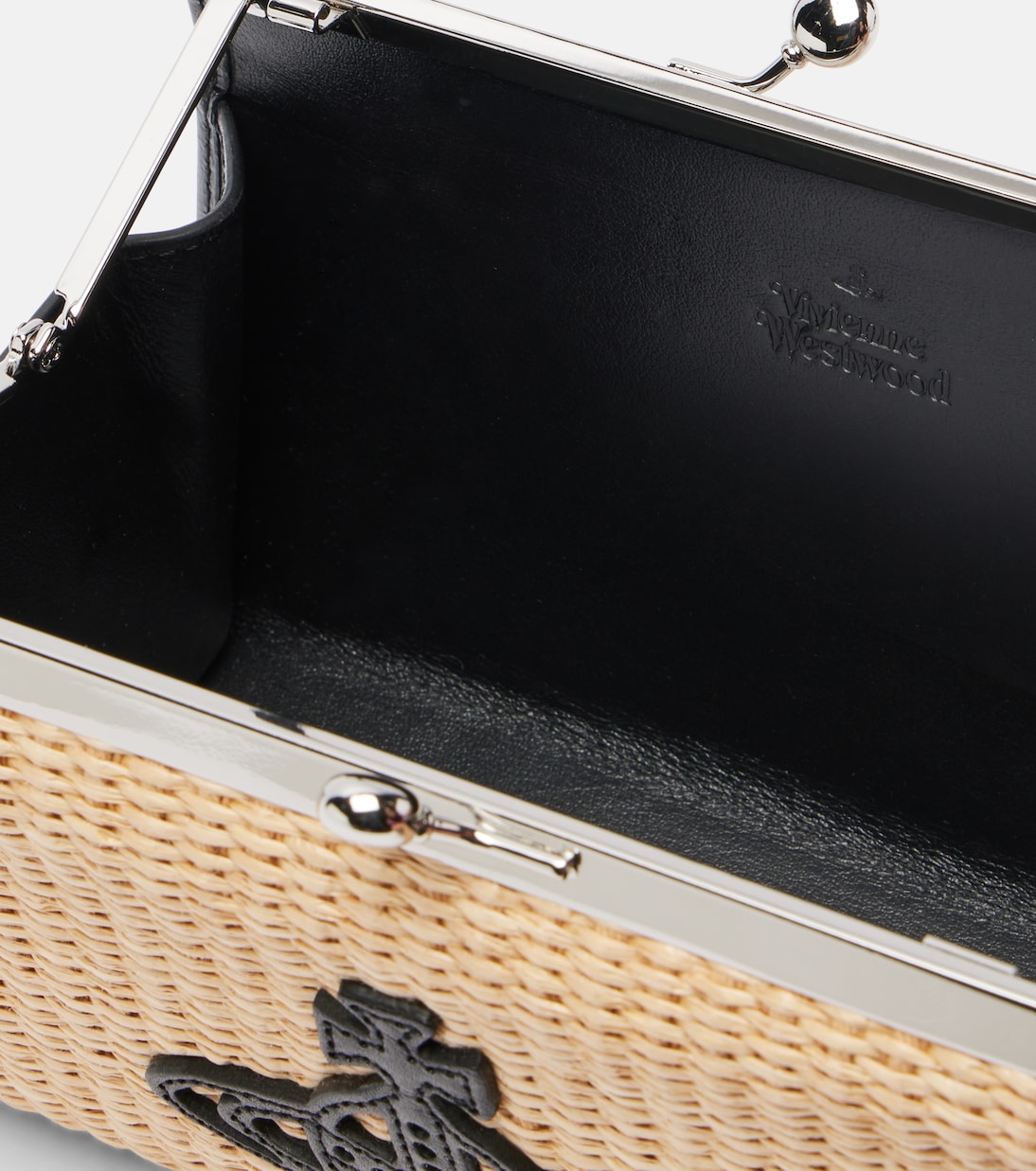 Doll XL raffia-effect top-handle bag | Vivienne Westwood