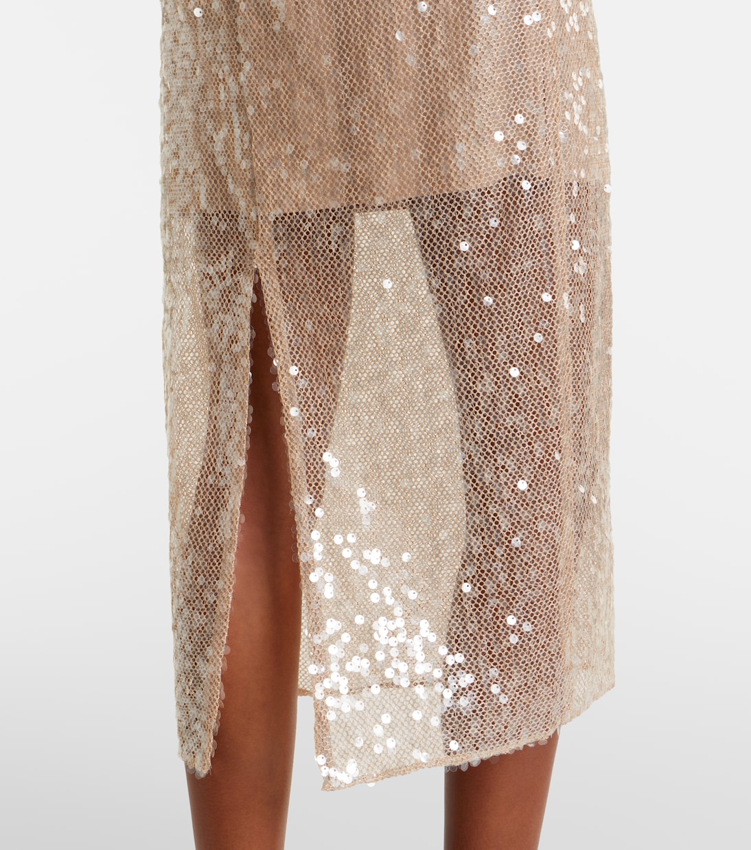 Jupe midi Allora à sequins | Veronica Beard