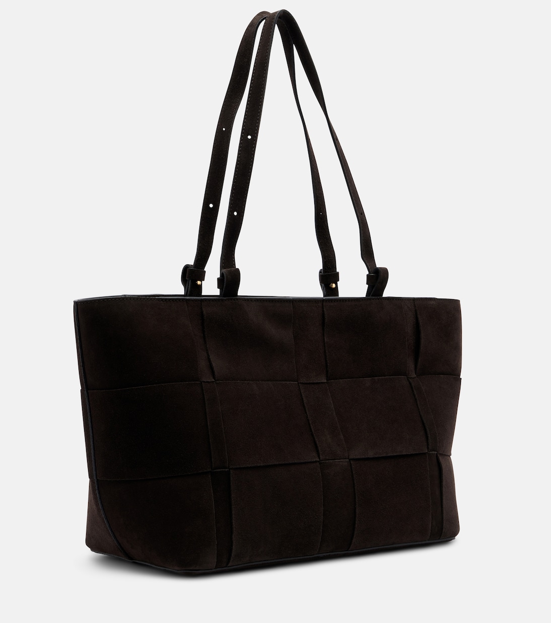 Tote Bag Florence Large aus Veloursleder | DeMellier