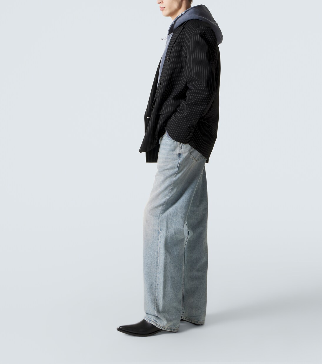 Westernstiefel Heel-Less aus Leder | Maison Margiela