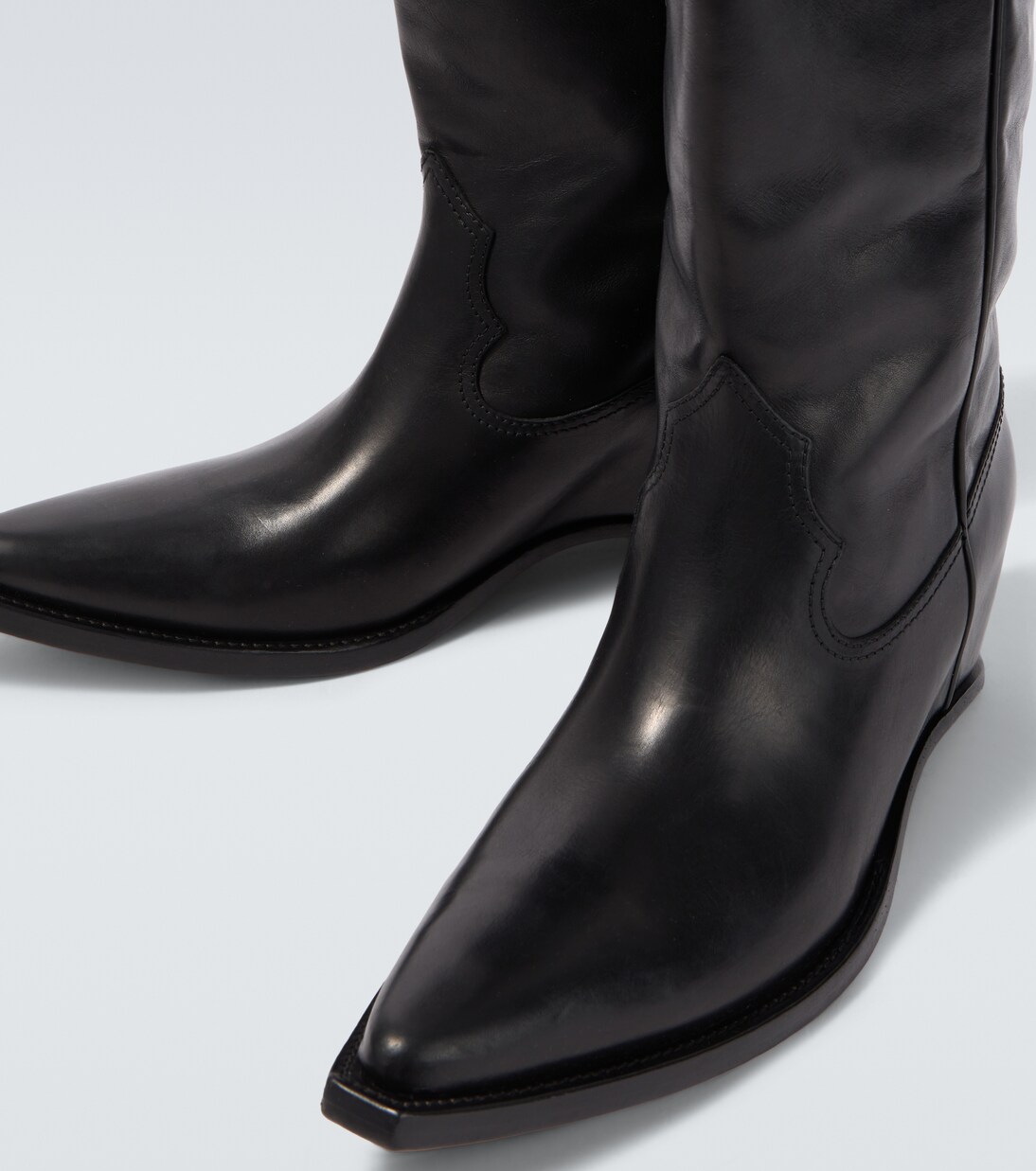 Westernstiefel Heel-Less aus Leder | Maison Margiela