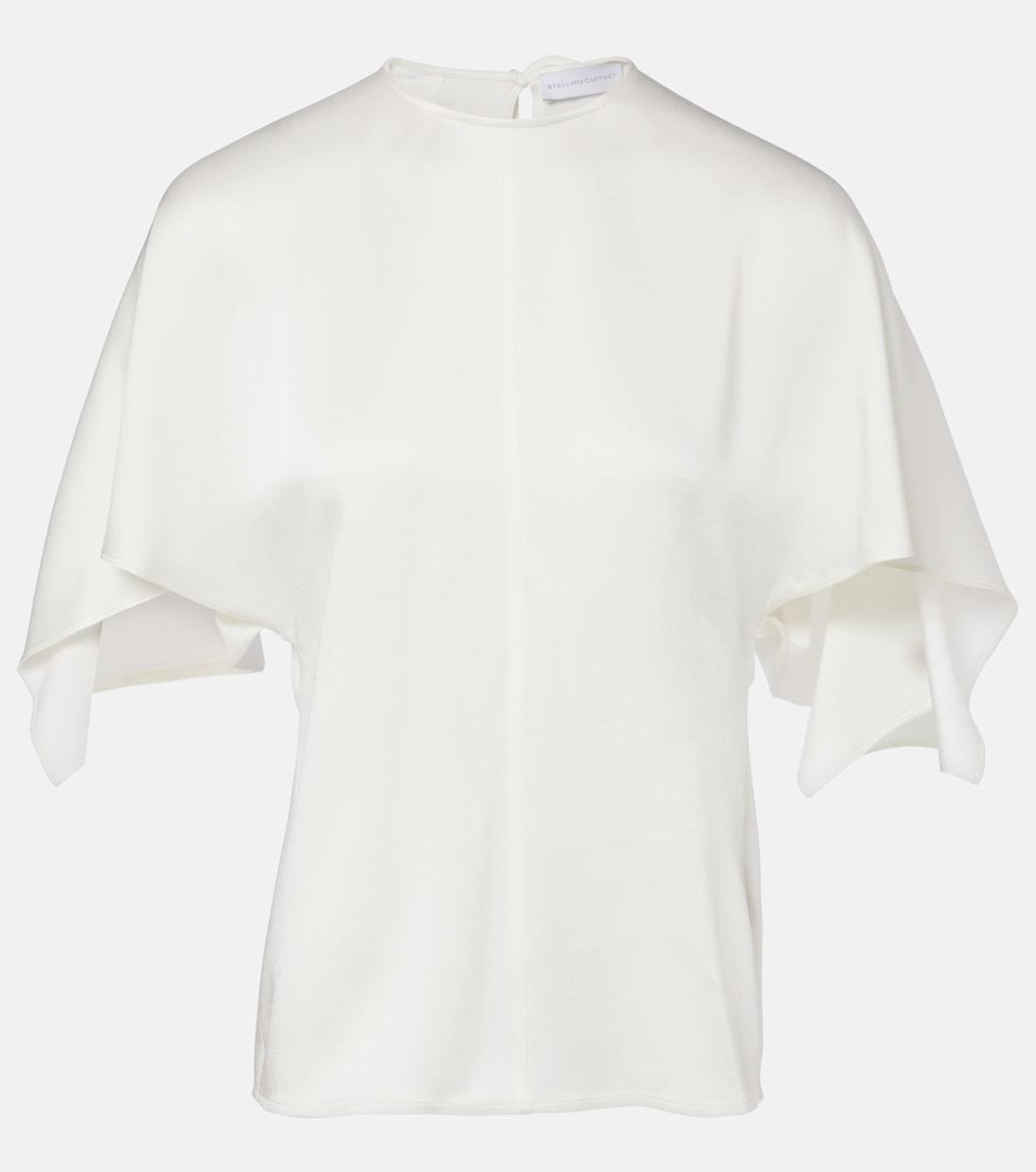 Open-back satin top | Stella McCartney