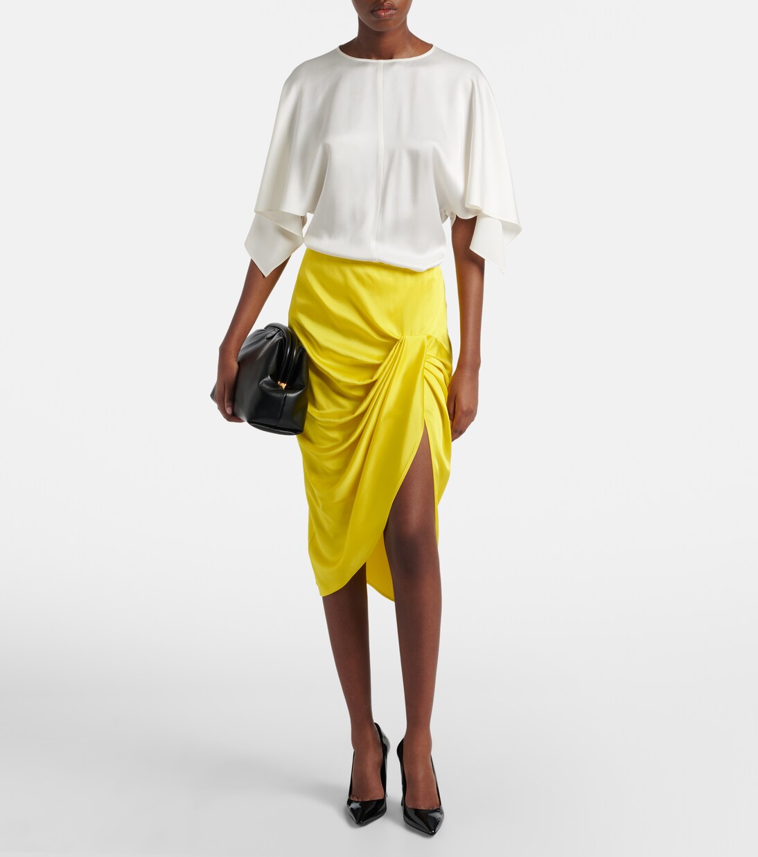 Open-back satin top | Stella McCartney