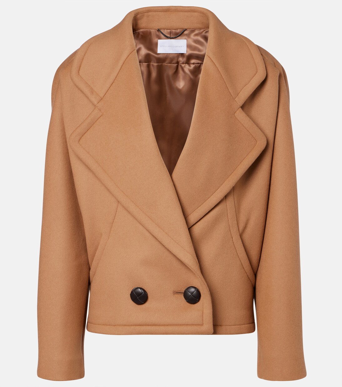 Cropped-Peacoat aus Wolle | Stella McCartney