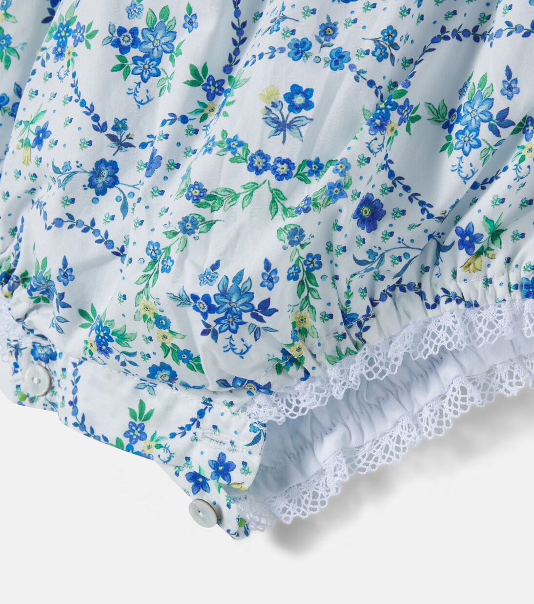 x Nicky Hilton - Baby Pagliaccetto in cotone | La Coqueta