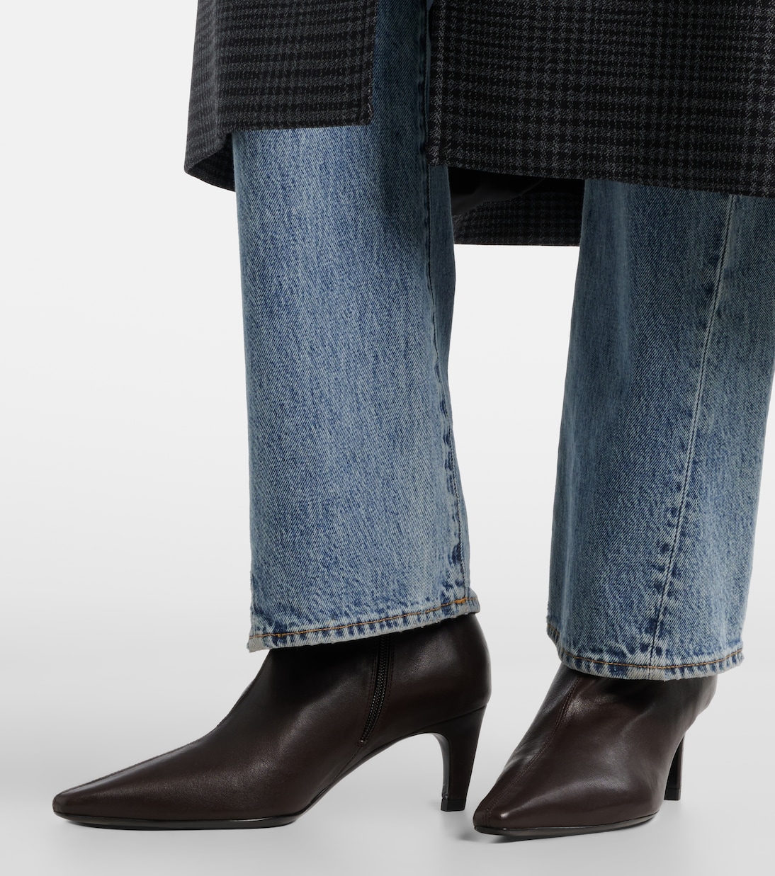 Ankle Boots Cave aus Leder | JUDE