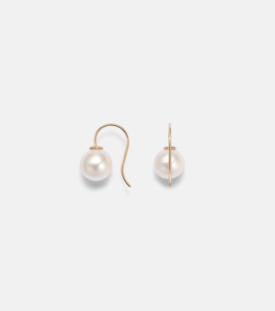 Essential 14kt gold earrings with pearls | Stone and Strand