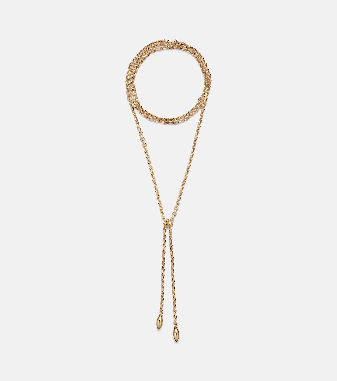 14kt gold-plated chain necklace | Jennifer Fisher