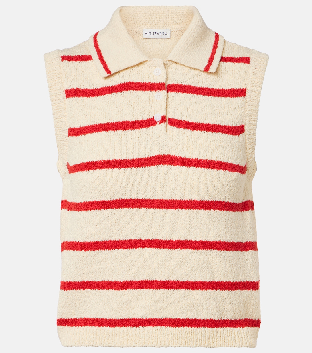 Elmer striped cotton-blend top  | Altuzarra