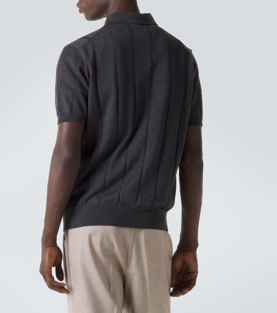 Polo de lana virgen | Canali