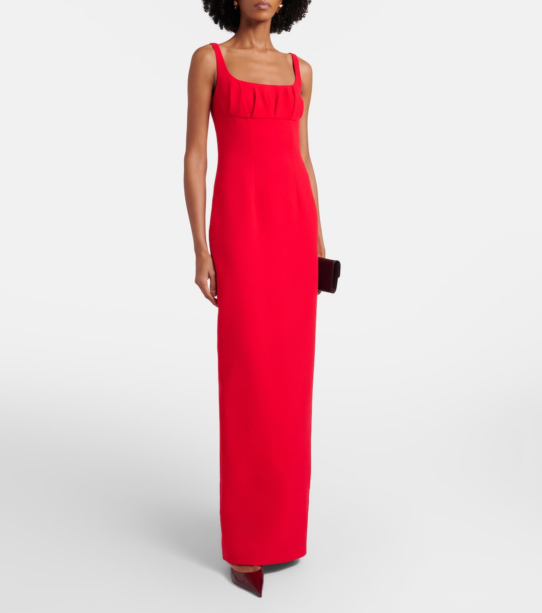 Jianna wool crêpe midi dress | Emilia Wickstead