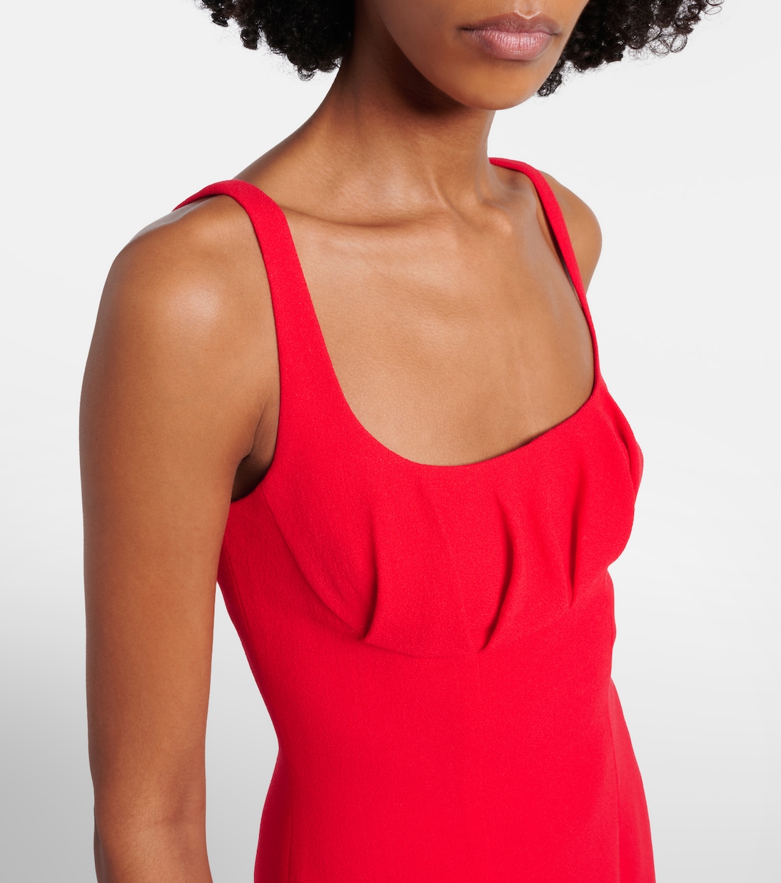 Jianna wool crêpe midi dress | Emilia Wickstead