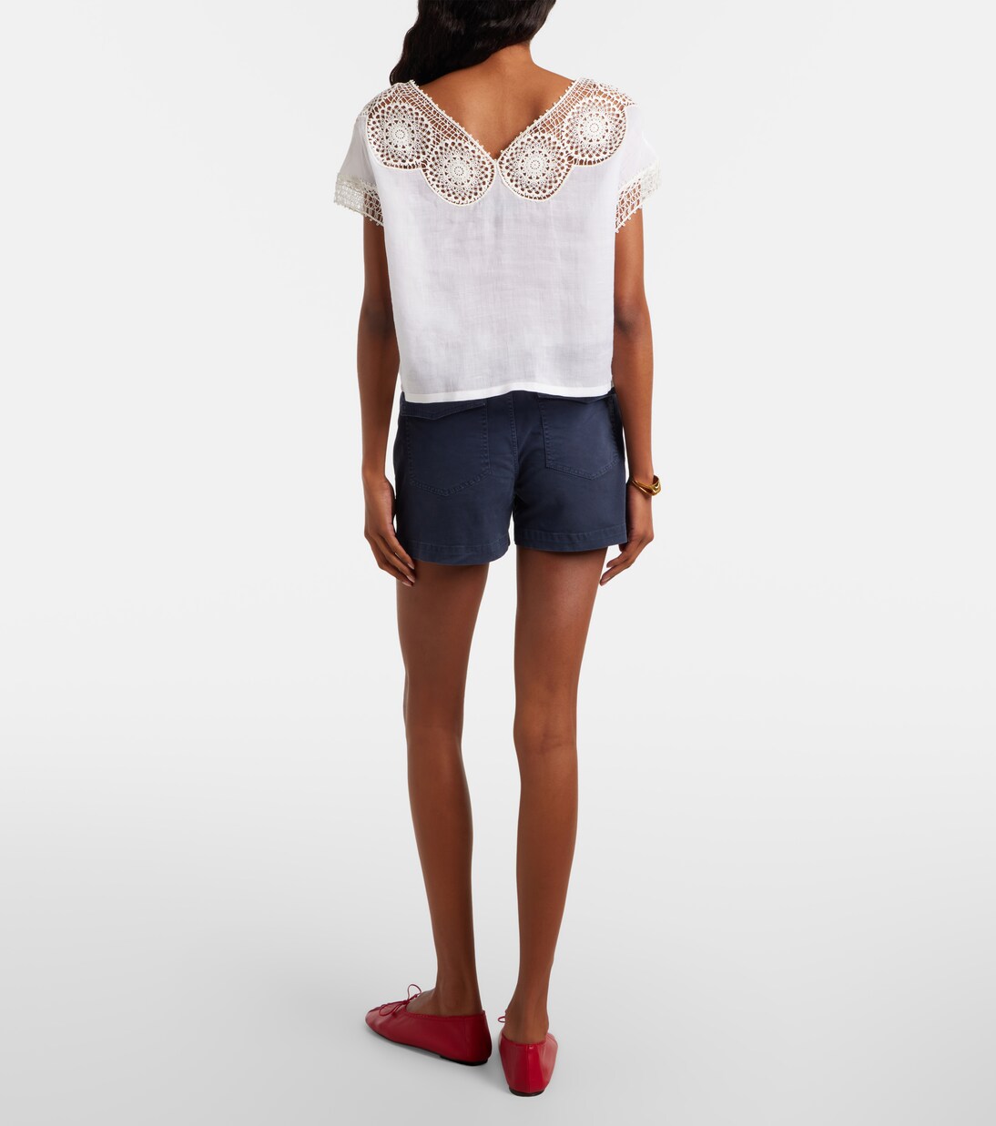 Utility cotton shorts | Nili Lotan