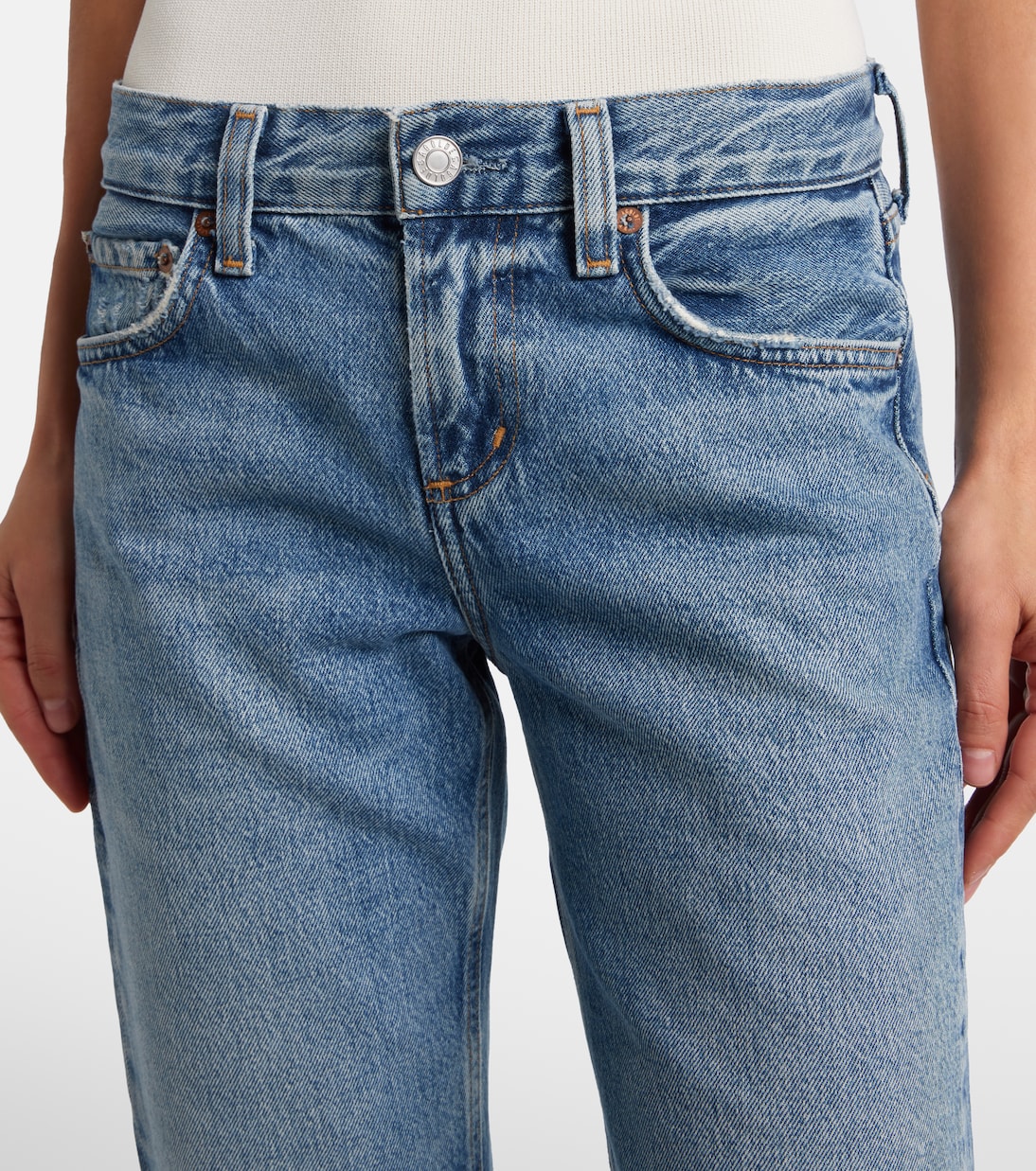 Low-rise slim jeans | Agolde