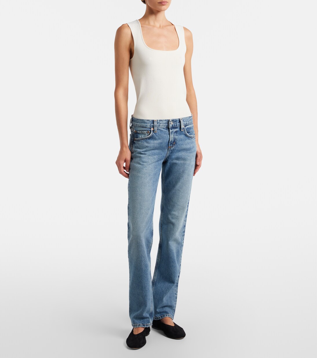 Low-rise slim jeans | Agolde
