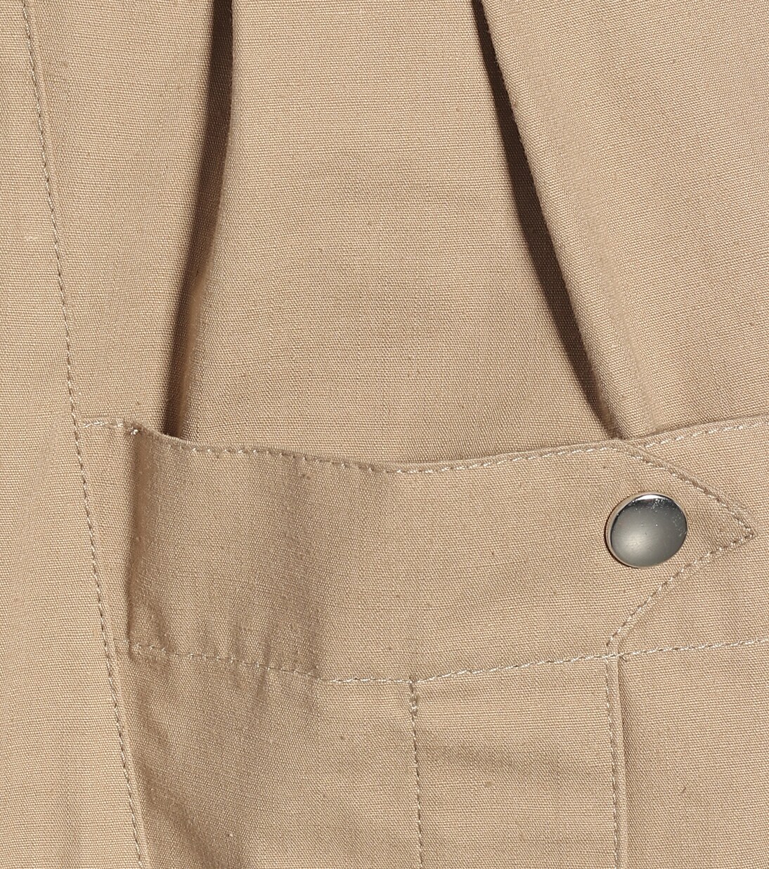 Pantalon Yerris à taille haute en coton | Isabel Marant