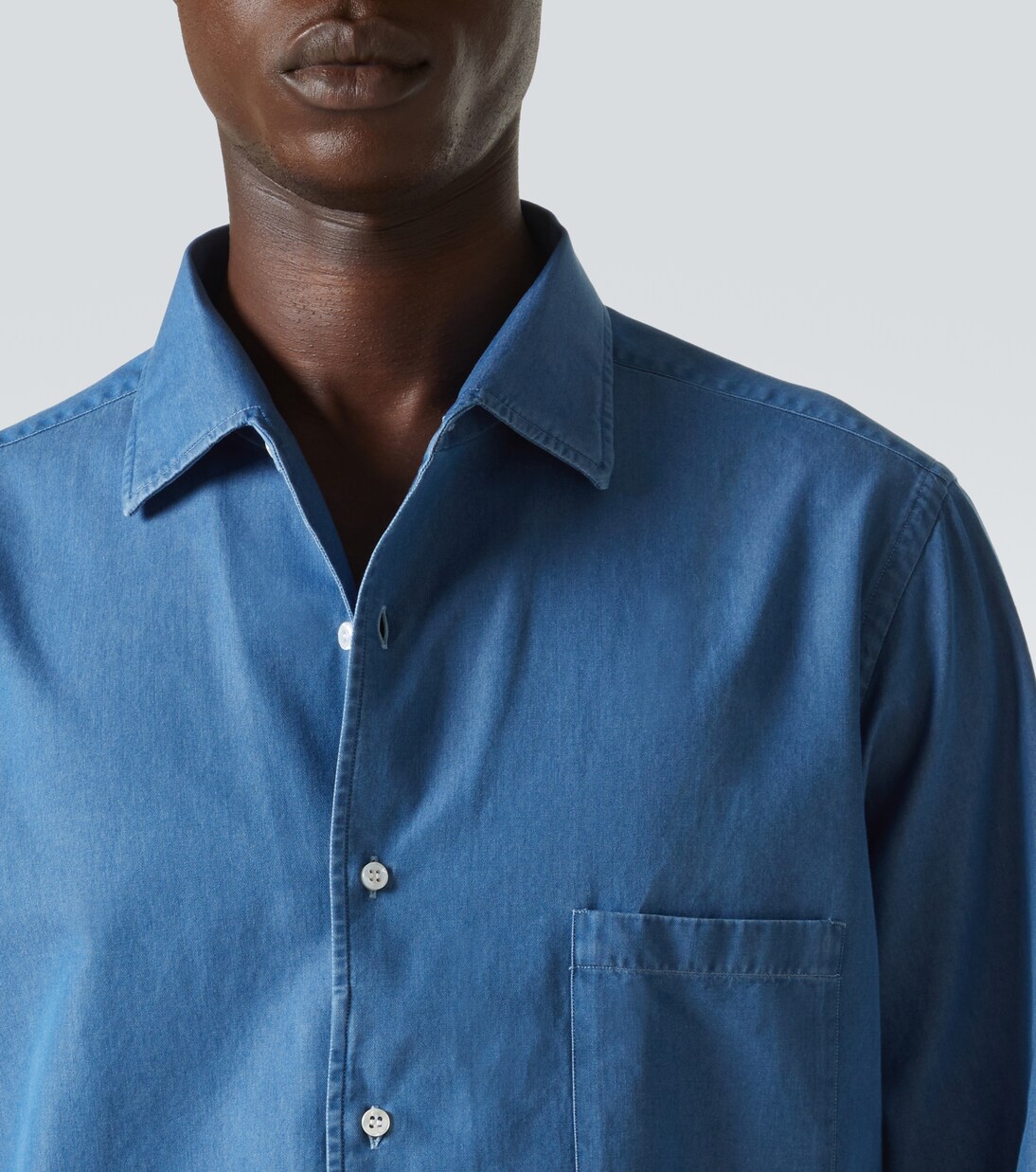 André denim shirt | Loro Piana