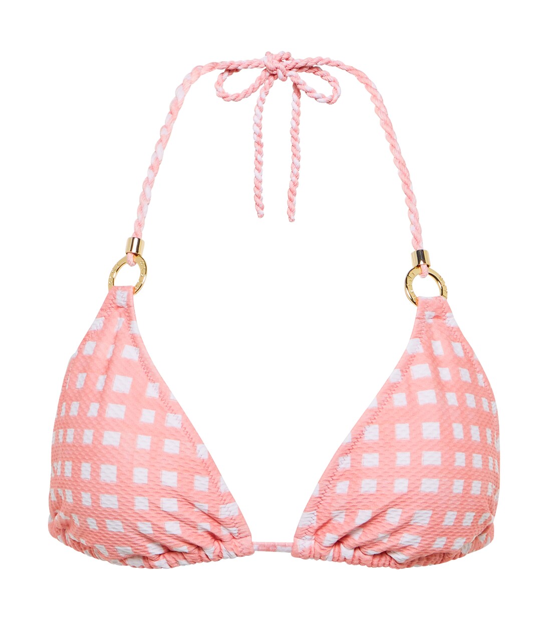 Haut de bikini Zanzibar à carreaux | Heidi Klein