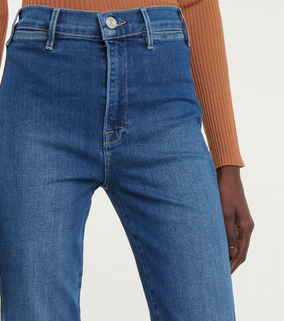 High-Rise Slim Jeans Le Sylvie | Frame