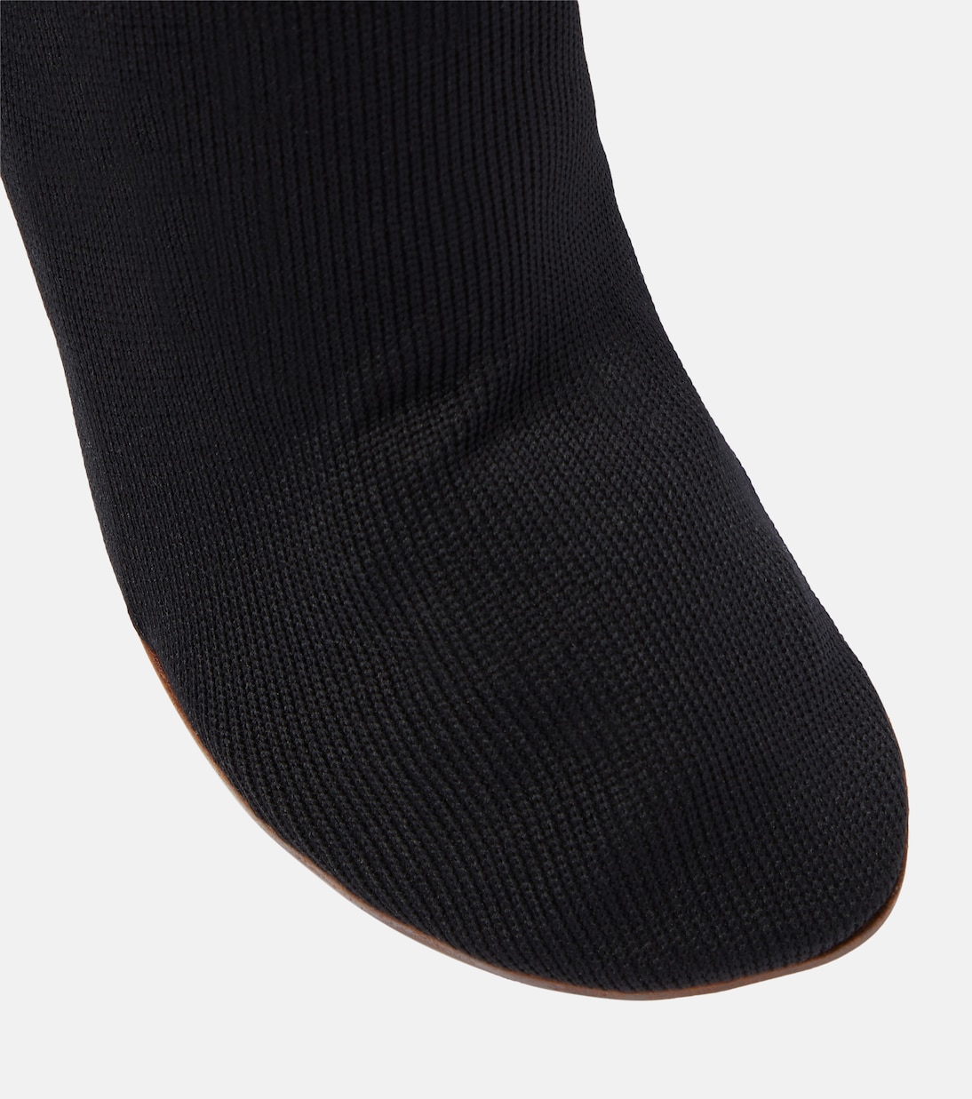 Ankle Boots aus Strick | Vetements