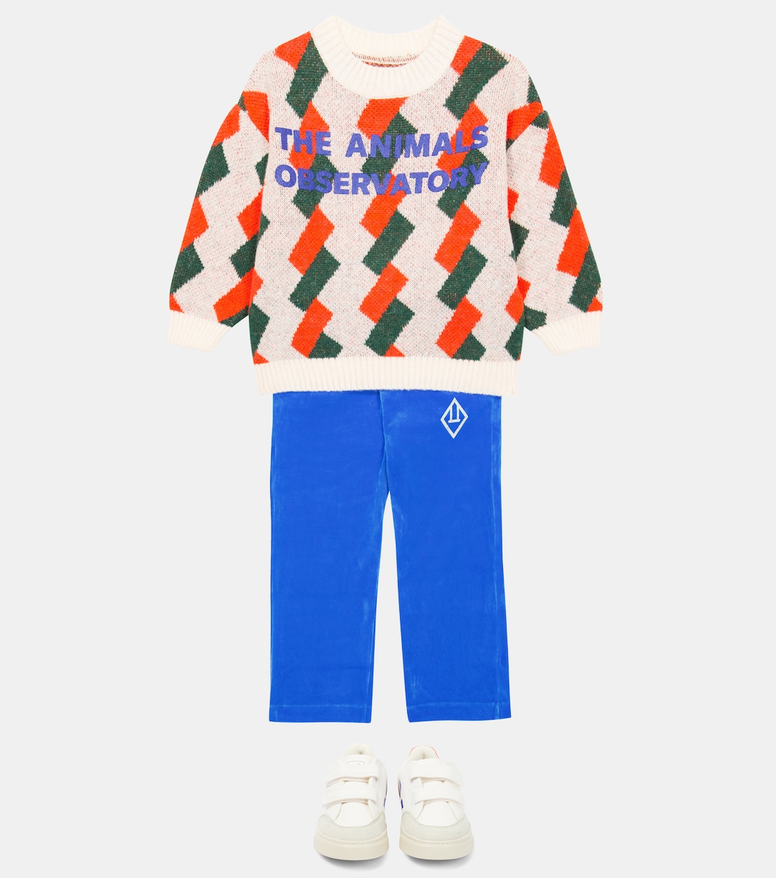 Hose Camaleon aus Samt | The Animals Observatory