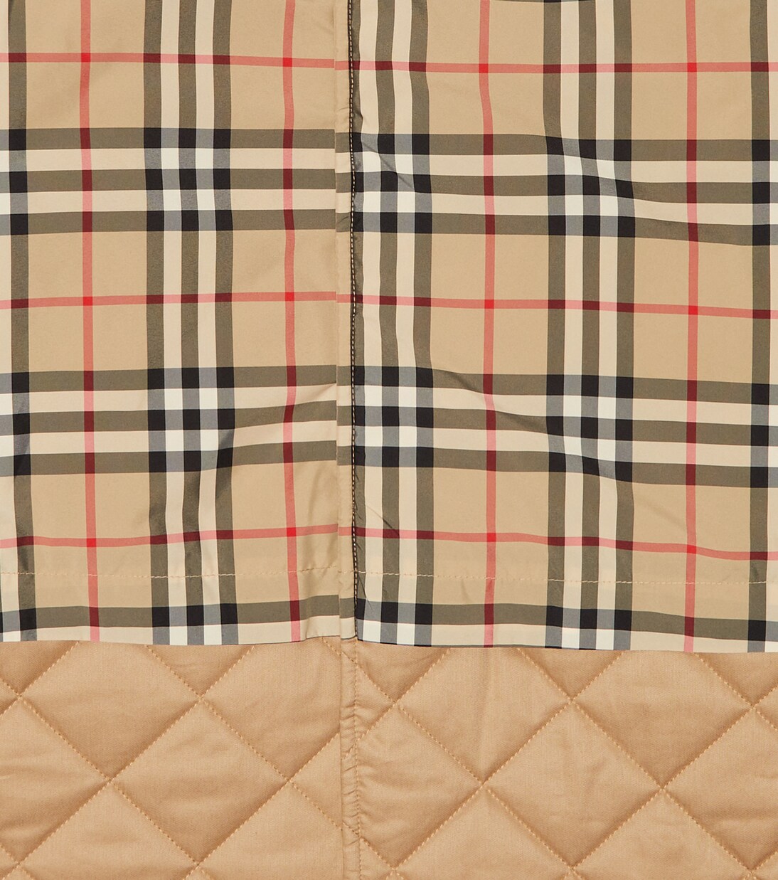 Camiseta Archive Check de algodón | Burberry Kids