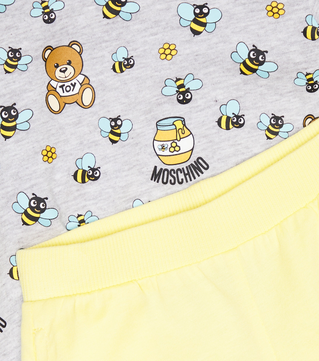 Baby set of cotton shorts and T-shirt | Moschino Kids