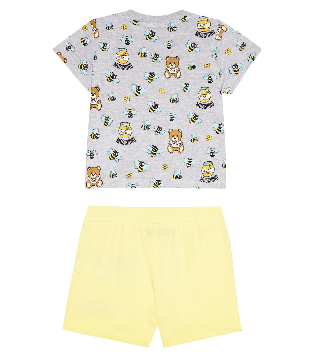 Baby set of cotton shorts and T-shirt | Moschino Kids
