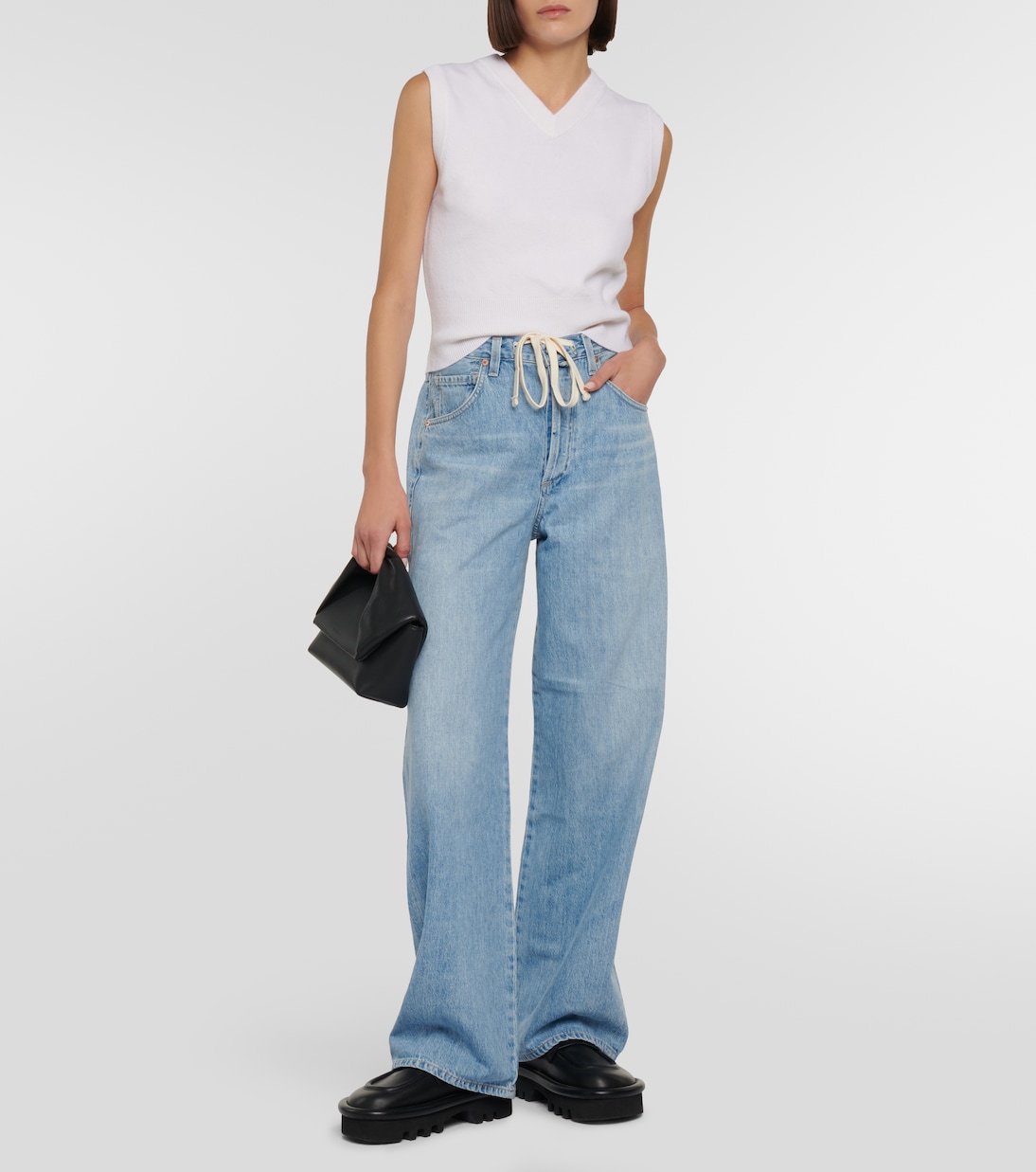 Low-Rise Wide-Leg Jeans Brynn | Citizens of Humanity